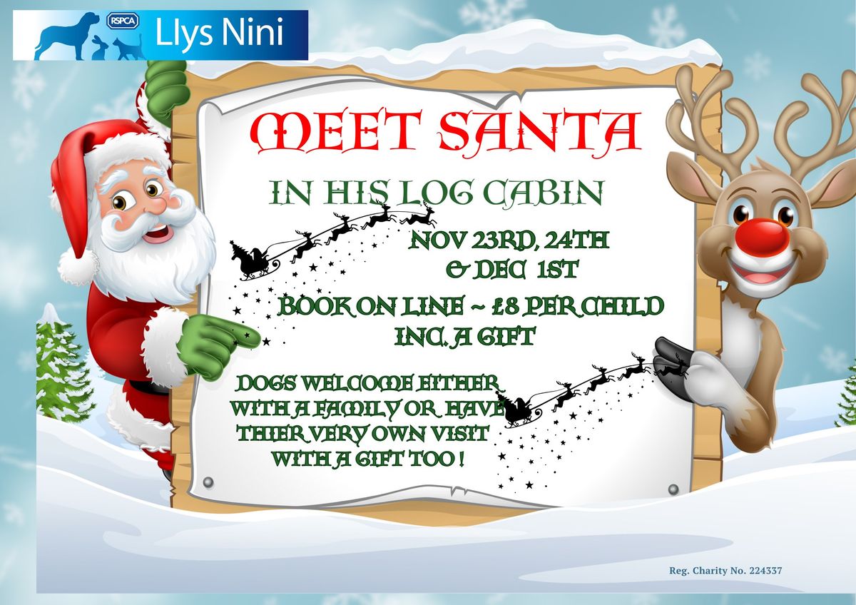 Meet Santa in his Magical Log Cabin 2024