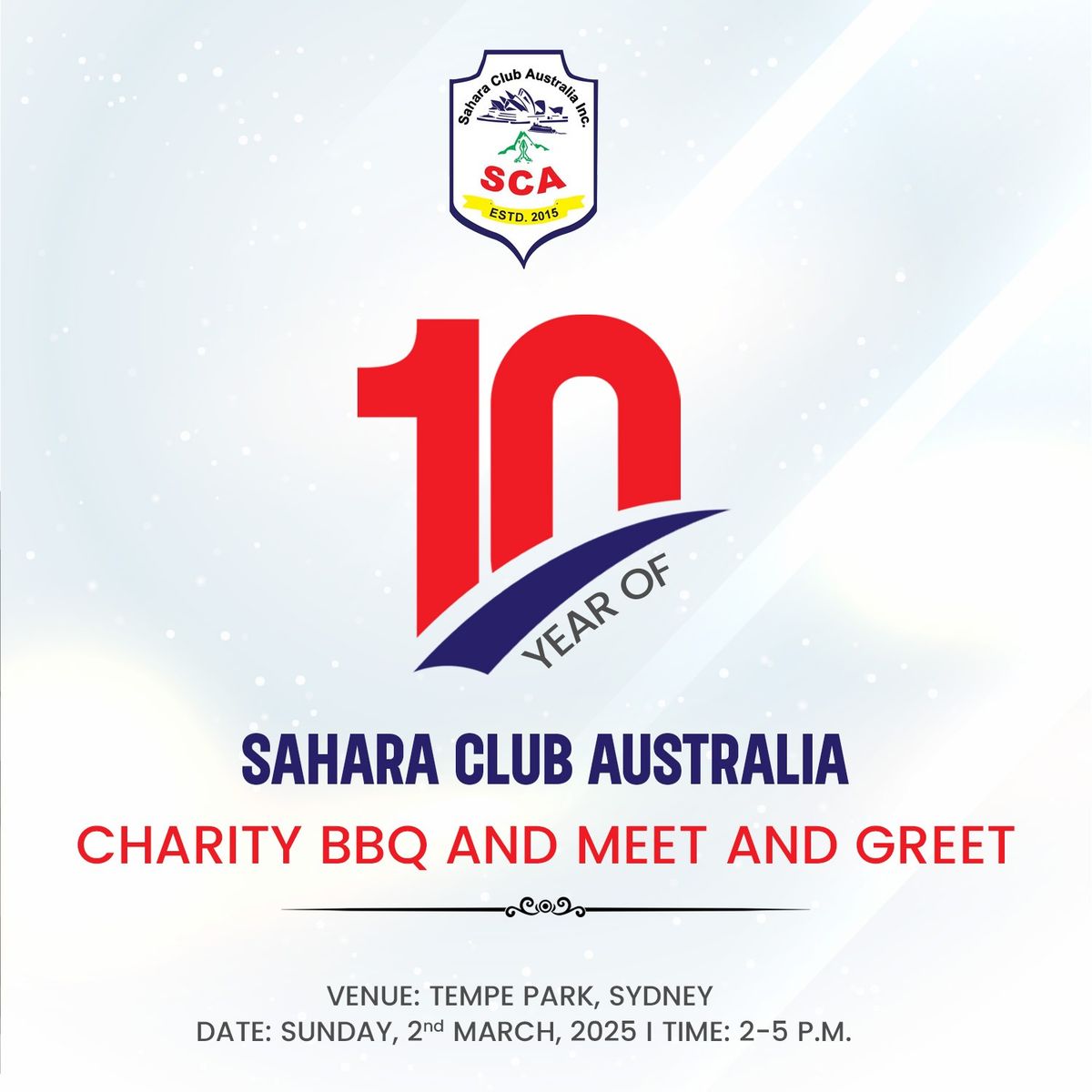 CHARITY BBQ and MEET AND GREET