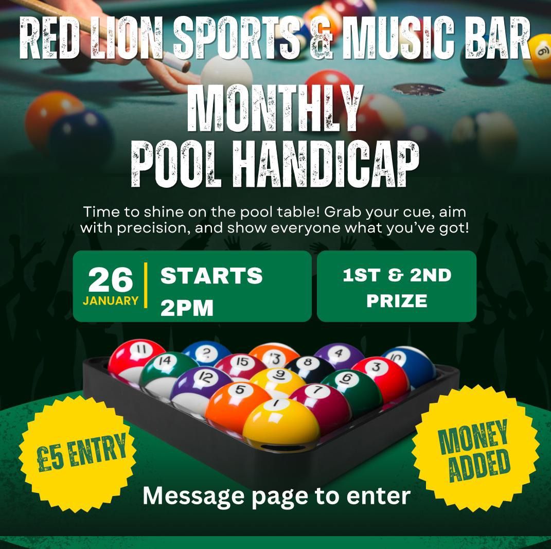 Monthly Pool Handicap