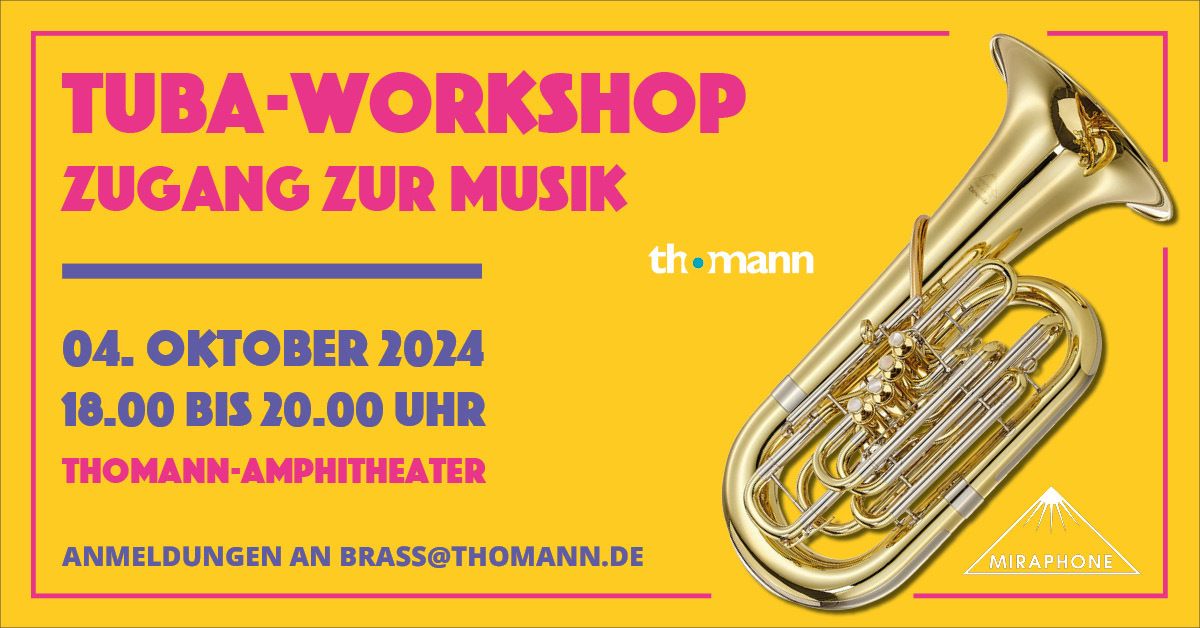 Tuba-Workshop: Zugang zur Musik