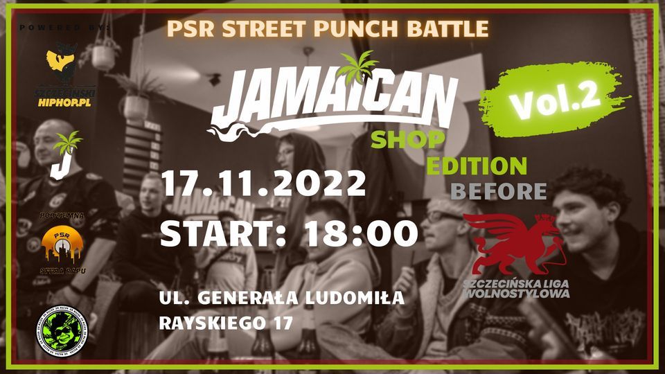 PSR Street Punch Battle - Jamaican Shop Edition Vol. 2 - Before SLW