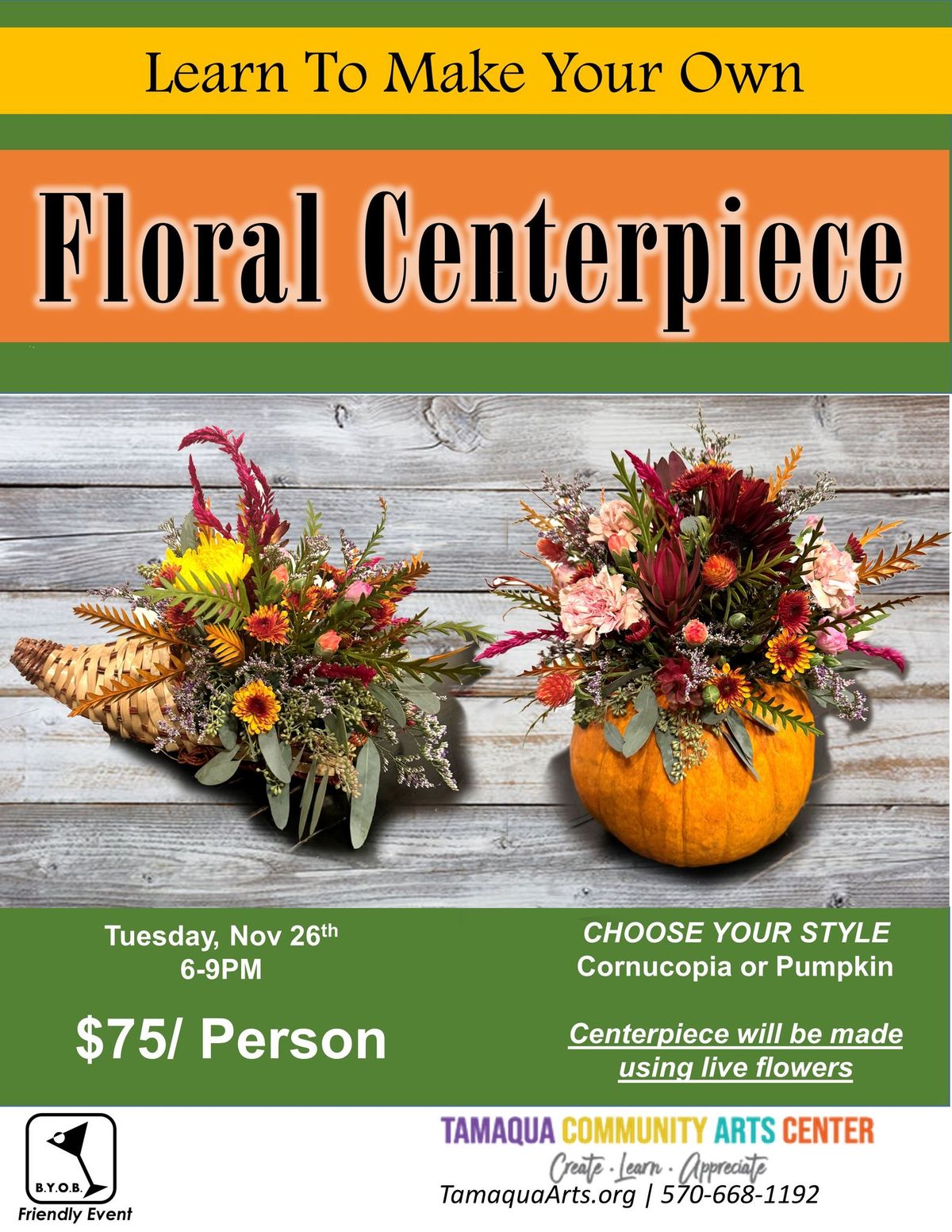 Learn to Make a Fresh Floral Centerpiece