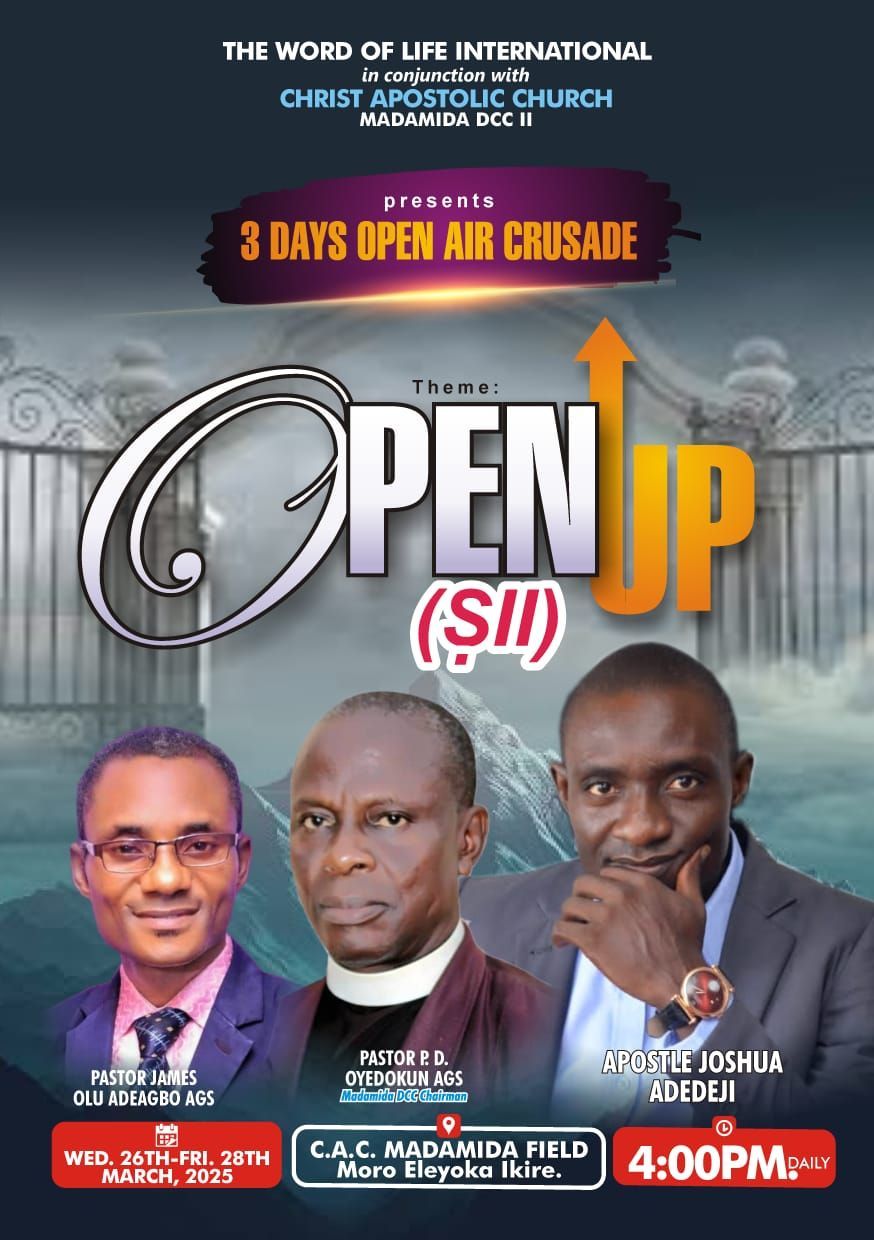 Apostle Joshua Adedeji's First Open Air Crusade