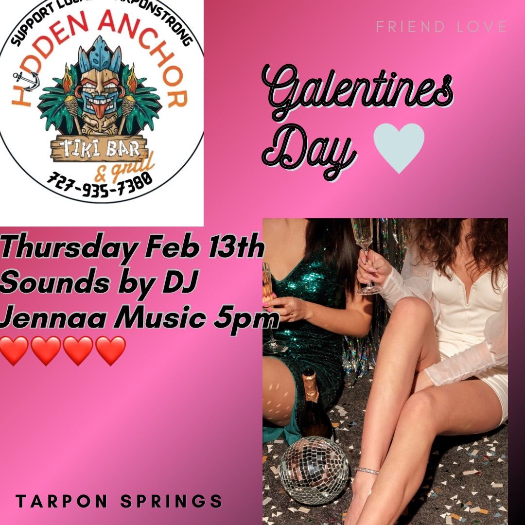 Galentines Day! Ladies night ! @Hidden Anchor Tiki Bar! 