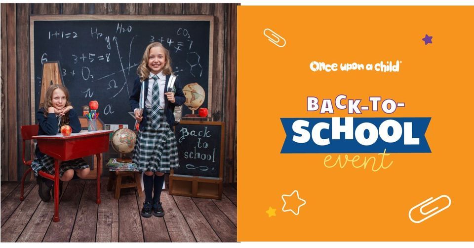 BackToSchool Photoshoot Event , Once Upon A Child Calgary, AB