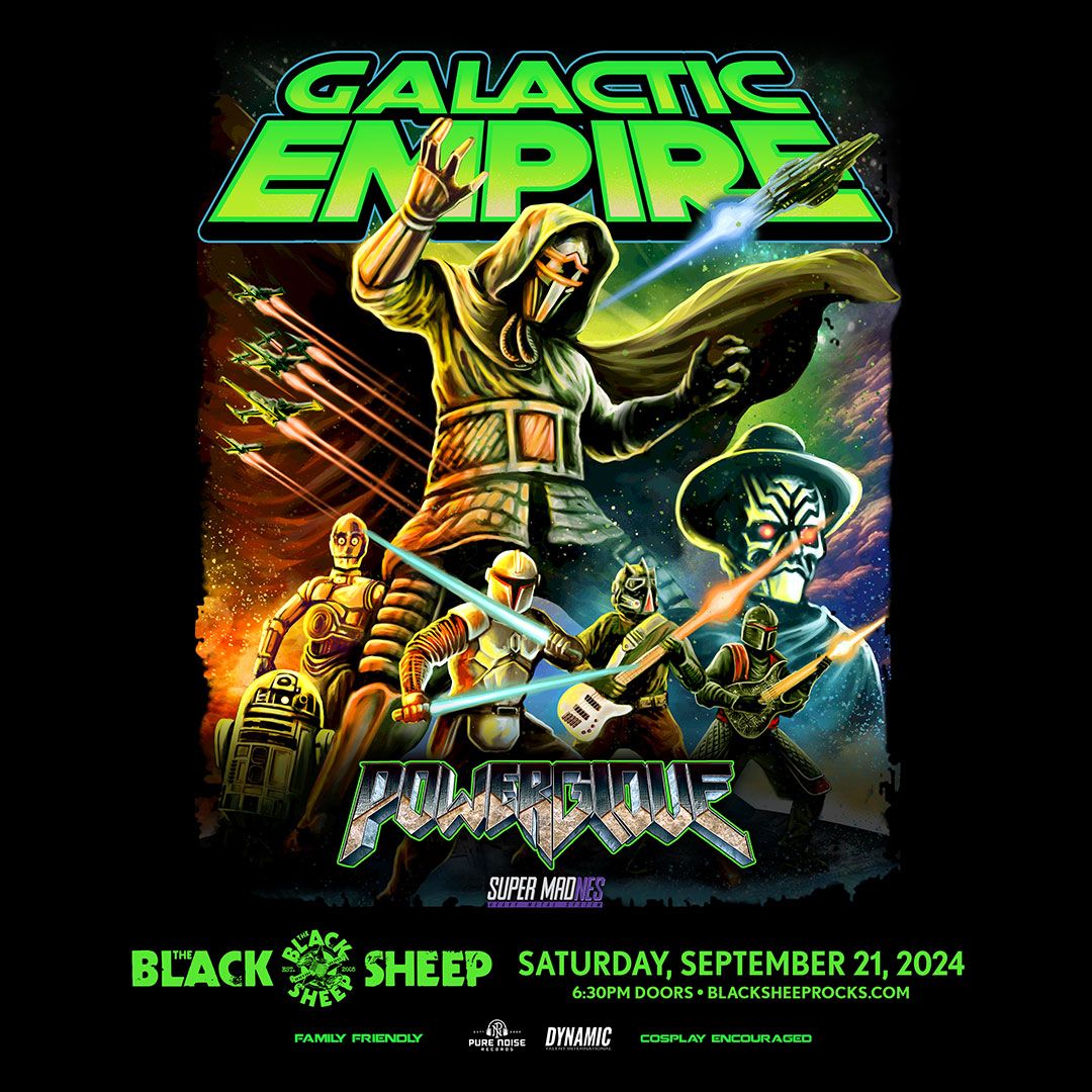 Galactic Empire w\/ PowerGlove and Super MadNES @ The Black Sheep 