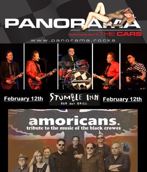 Panorama-Performing the Music of The CARS & Special Guests The Amoricans-Tribute to the Black Crowes