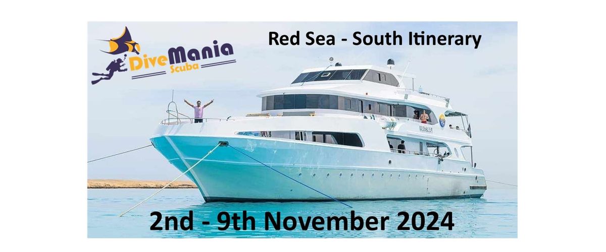 Egypt Liveaboard - Red Sea One - 2nd-9th November 2024