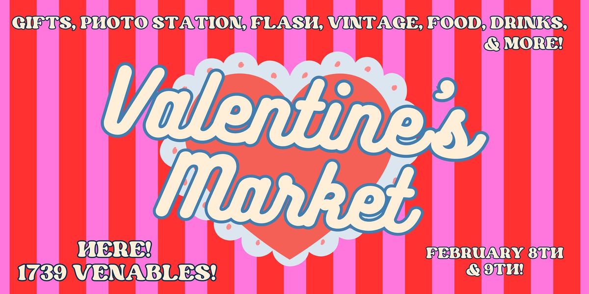 Valentines Market! The ESF is back on Commercial Drive!