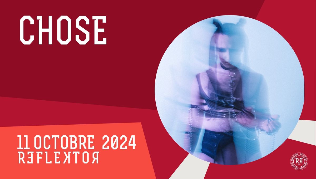 CHOSE \/\/ NUIT BLANCHE CONTRE LISTES NOIRES le 11 octobre 2024 au REFLEKTOR