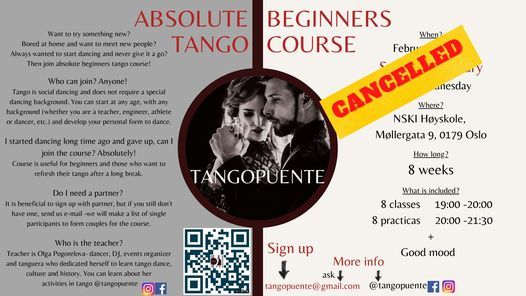 Absolute Beginners Tango Course