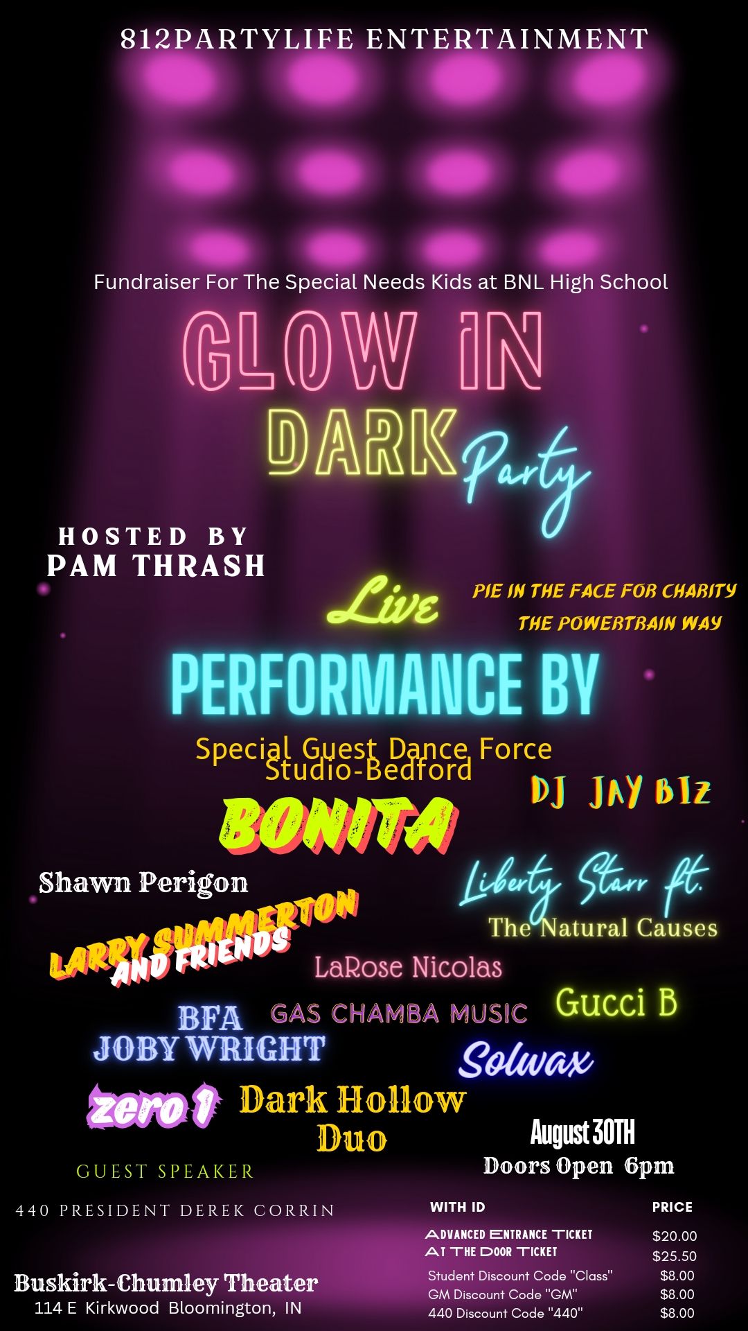Summer Jam 2024 Glow in the Dark Party
