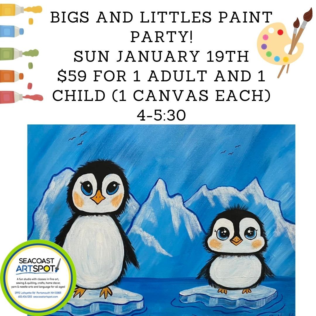 Bigs and Littles: Penguins- 2 for $59