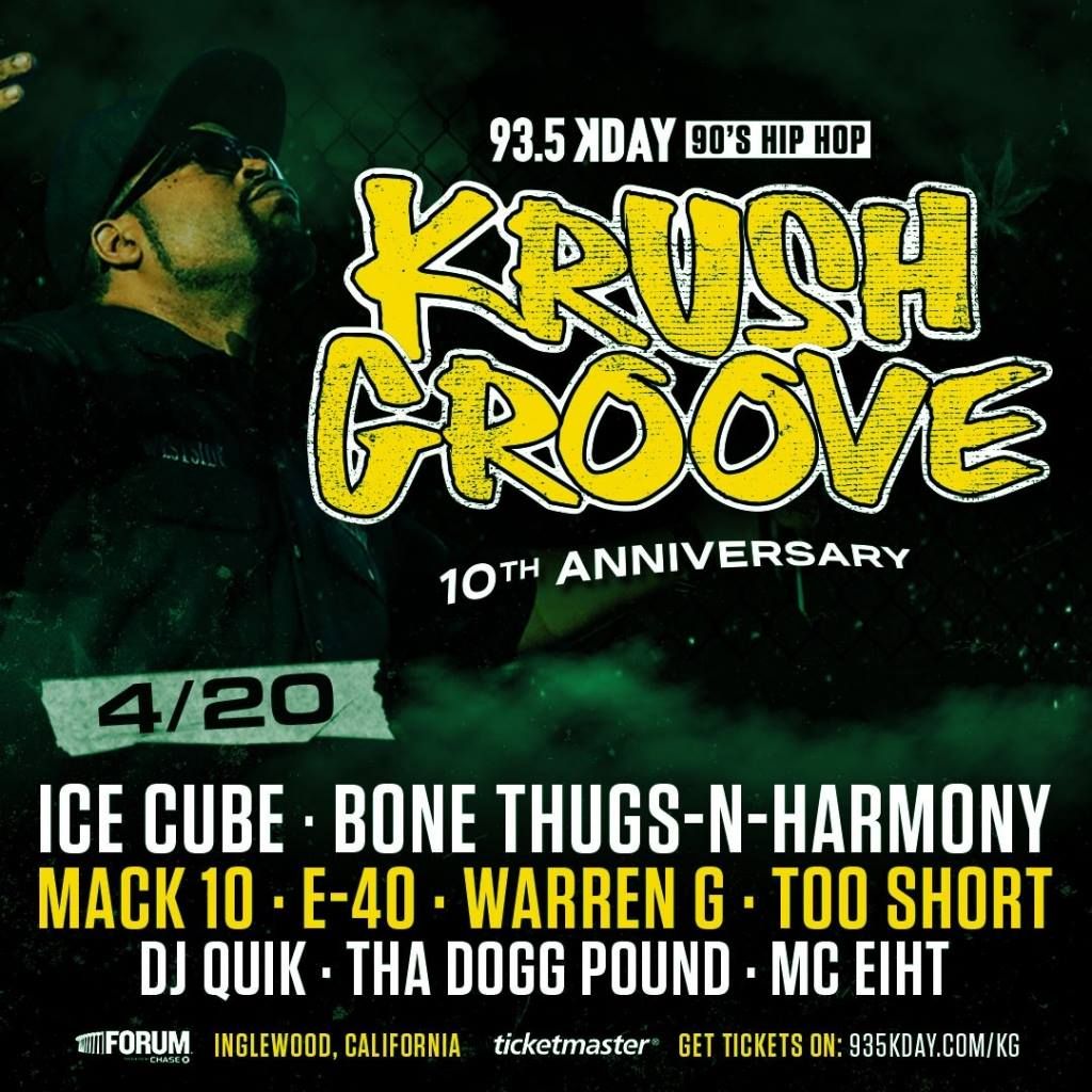 Krush Groove Concert ft. Ice Cube, Mack 10, Warren G, Too Short