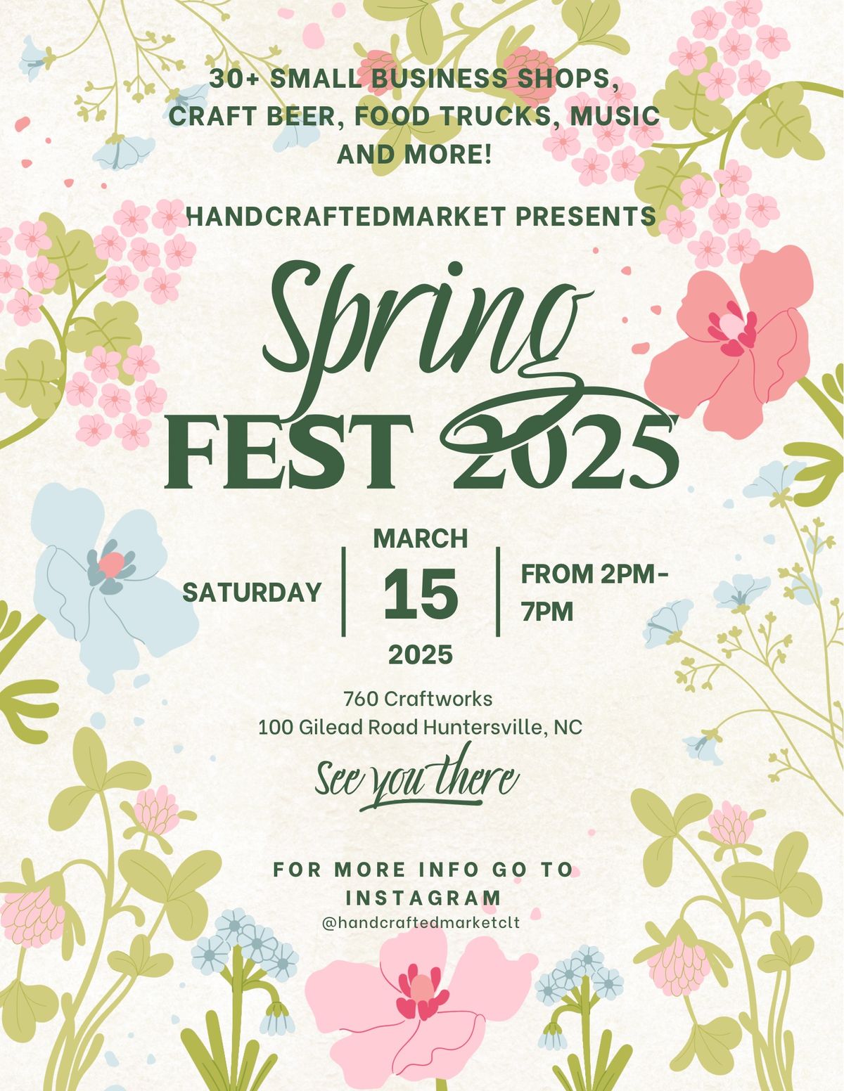 SpringFest 2025 @ 760 Craft Works