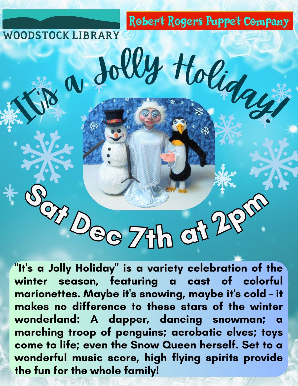 It's a Jolly Holiday Marionette Variety Show 