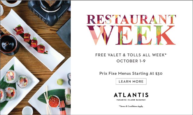 Atlantis Restaurant Week 2022