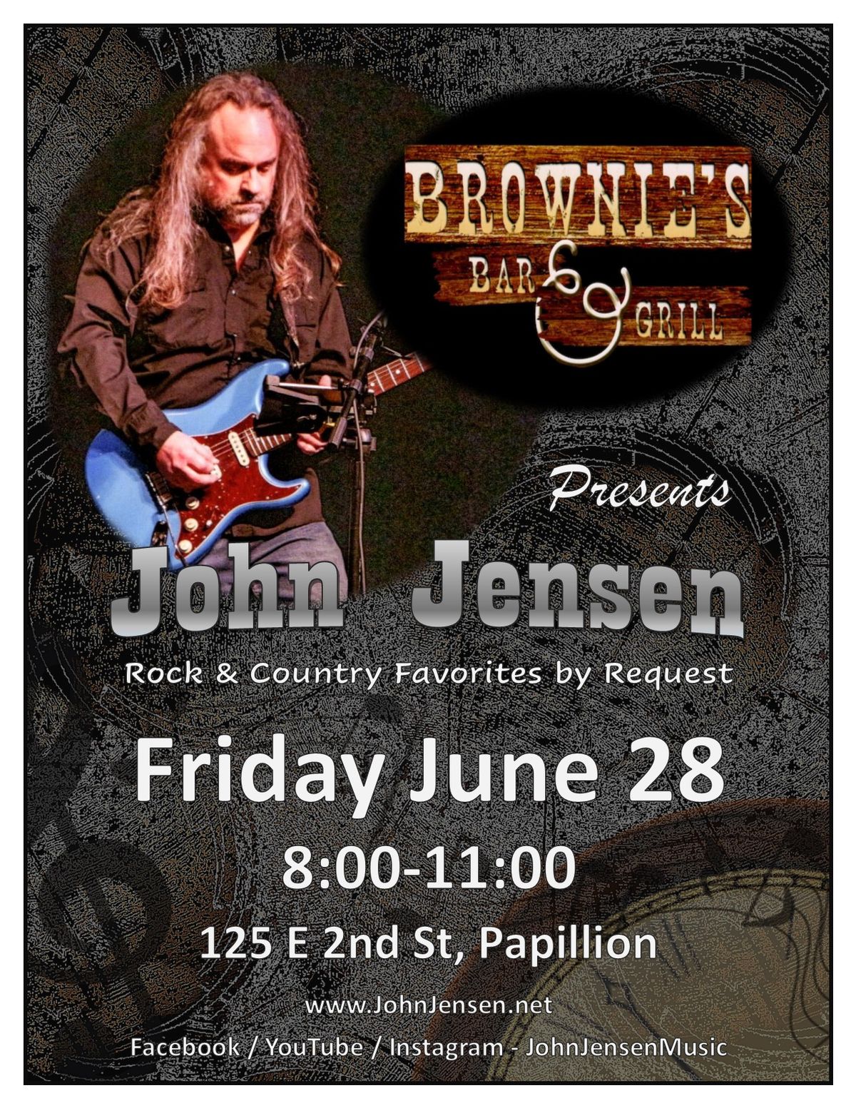 John Jensen @ Brownie's Bar & Grill