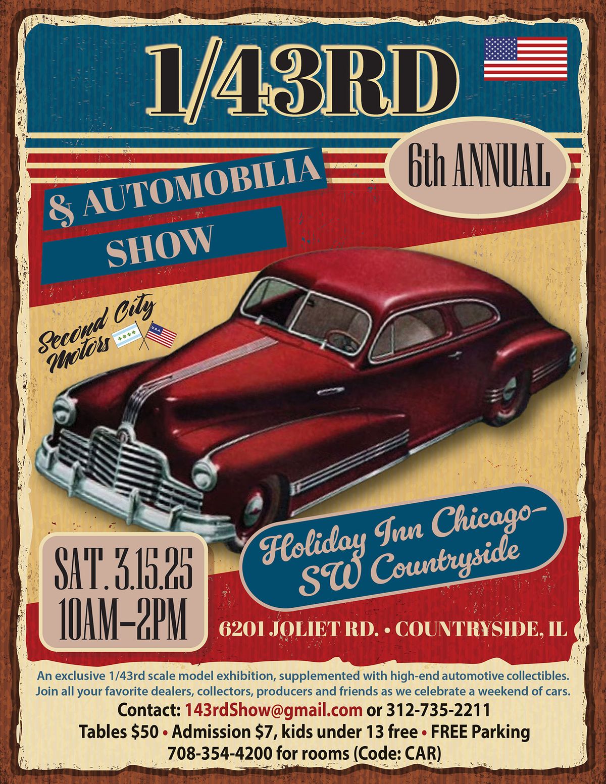 1\/43rd & Automobilia Show, Mar 15, 2025