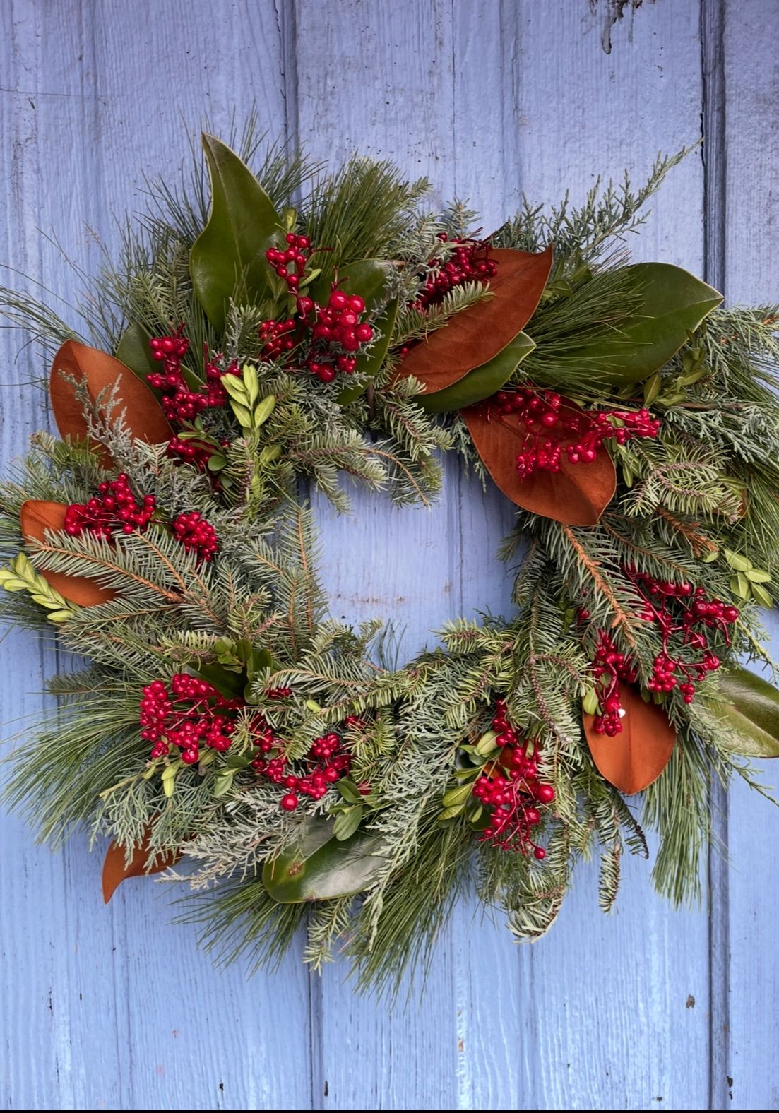 Holiday Wreath making class