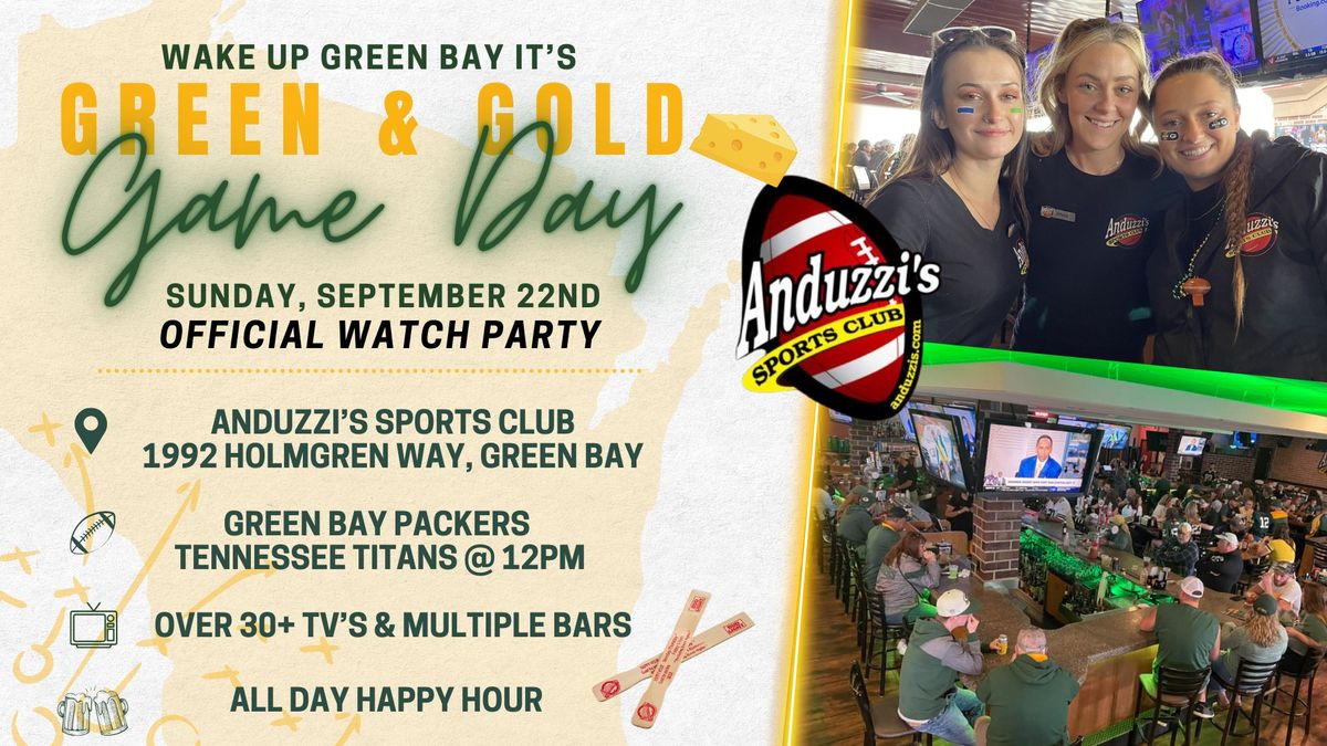 Official Watch Party: Green Bay Packers vs. Tennessee Titans