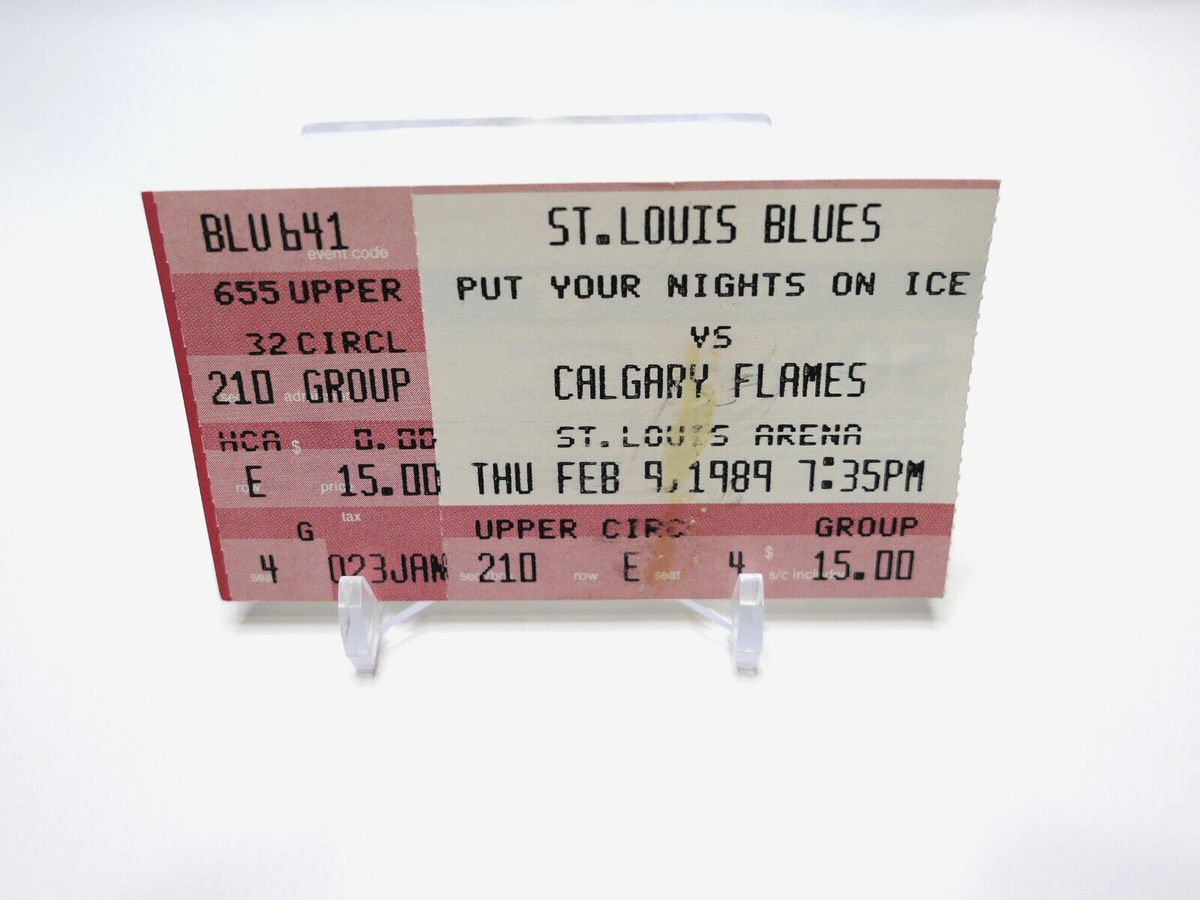 St. Louis Blues at Calgary Flames at Scotiabank Saddledome