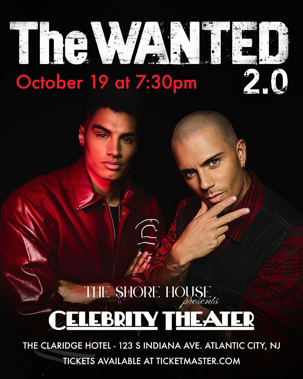 The Wanted at Celebrity Theatre