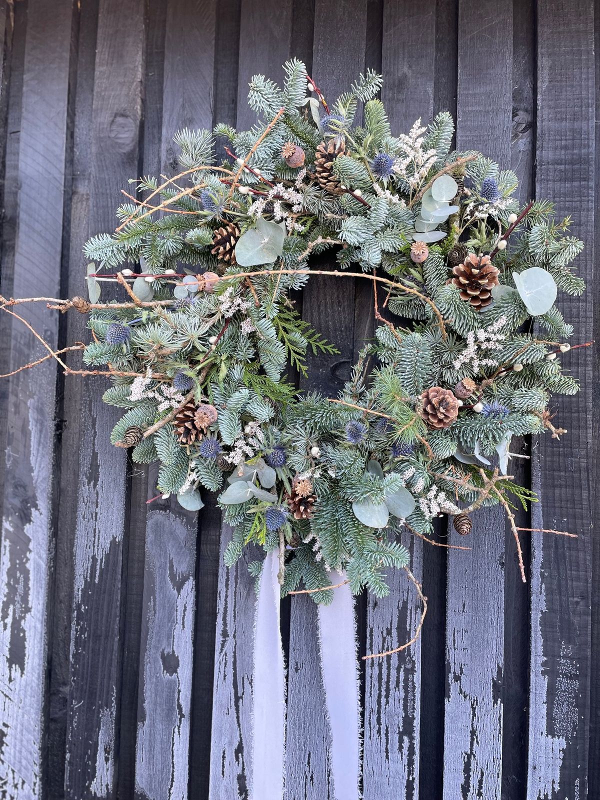 CHRISTMAS WREATH MAKING