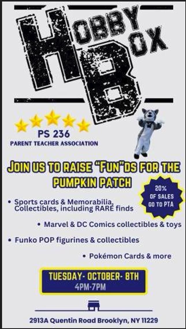 Raise "Fun"ds for PS 236's PTA