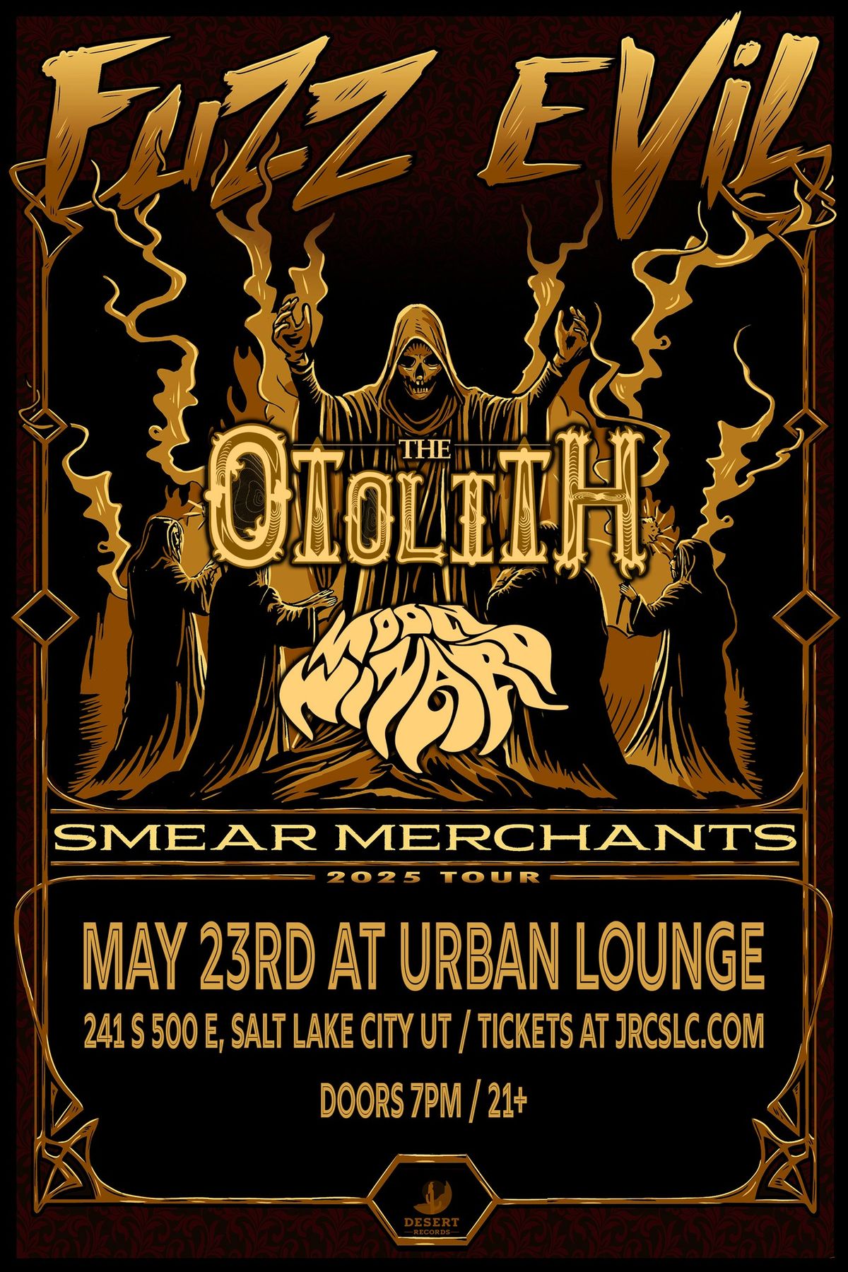 Fuzz Evil, The Otolith, Moon Wizard at Urban Lounge