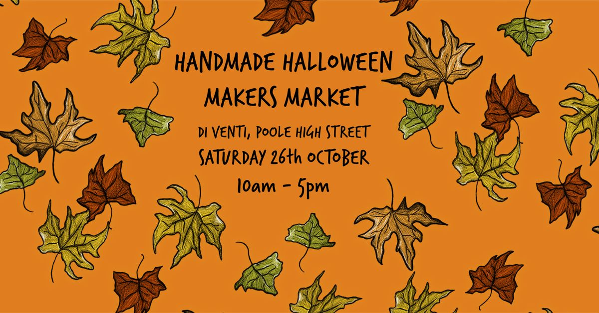 Saturday Handmade Halloween Makers Market