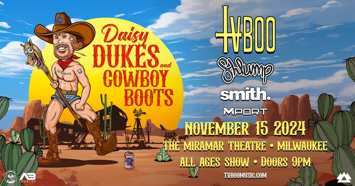 \u2018Daisy Dukes & Cowboy Boots\u2019 Tour with TVBOO at The Miramar Theatre