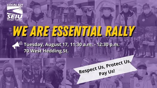 Santa Clara County: We Are Essential Rally