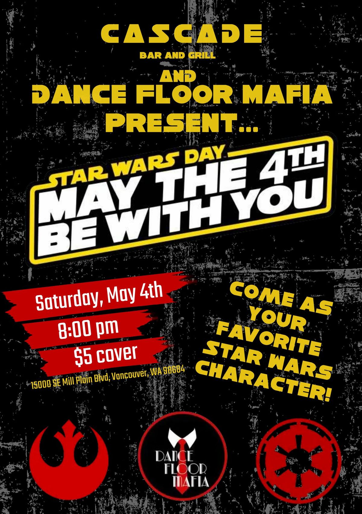 Dance Floor Mafia May the Fourth be With You.