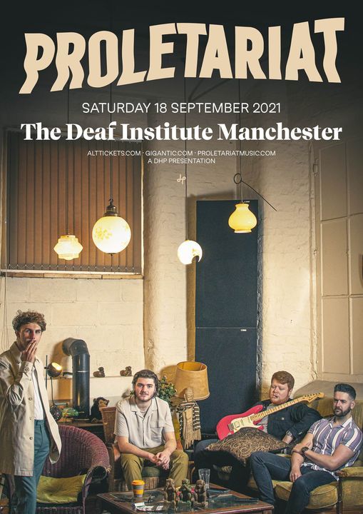 Proletariat live at The Deaf Institute, Manchester
