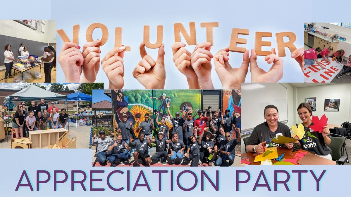 FloCrit Volunteer Appreciation Party