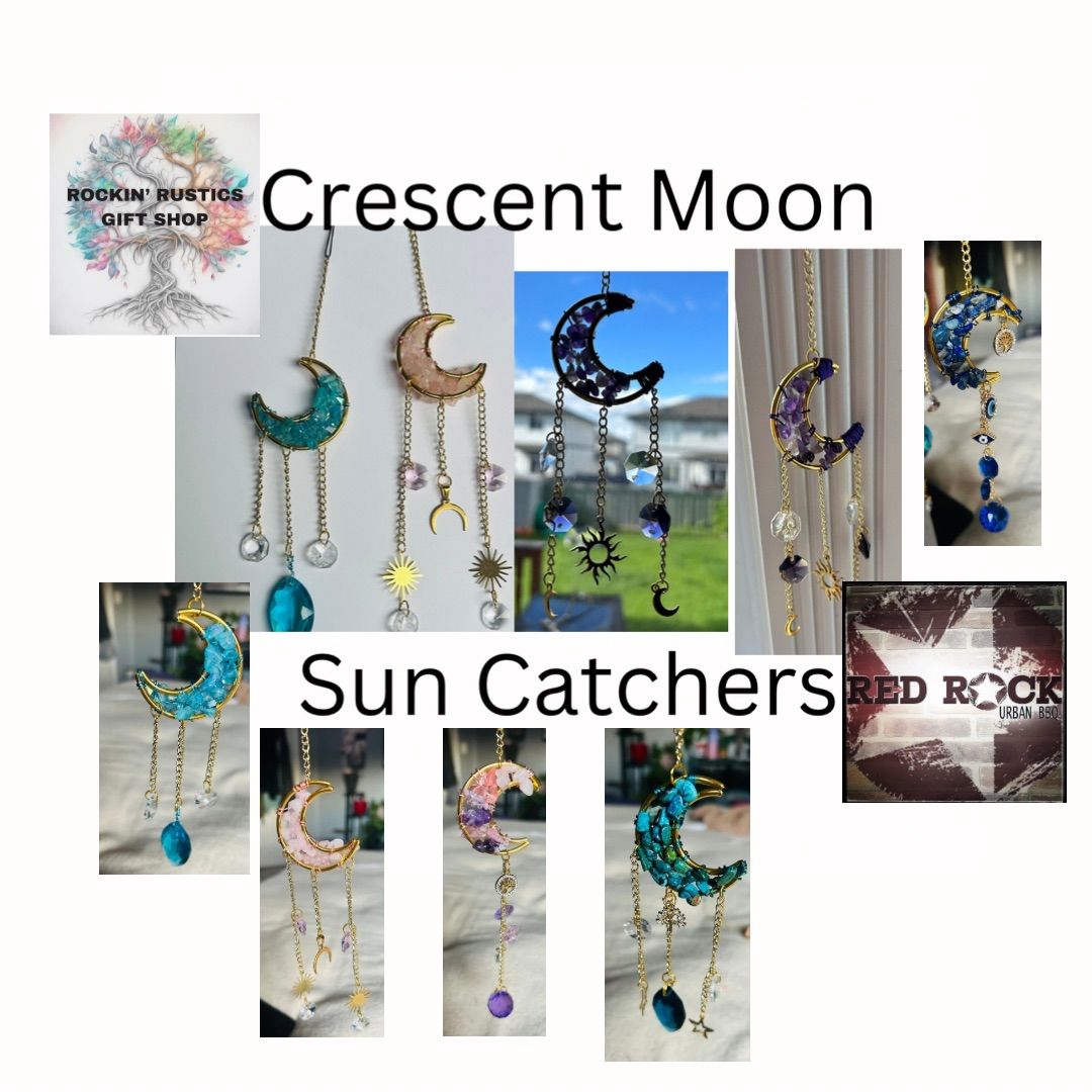 Crescent Moon Sun Catcher