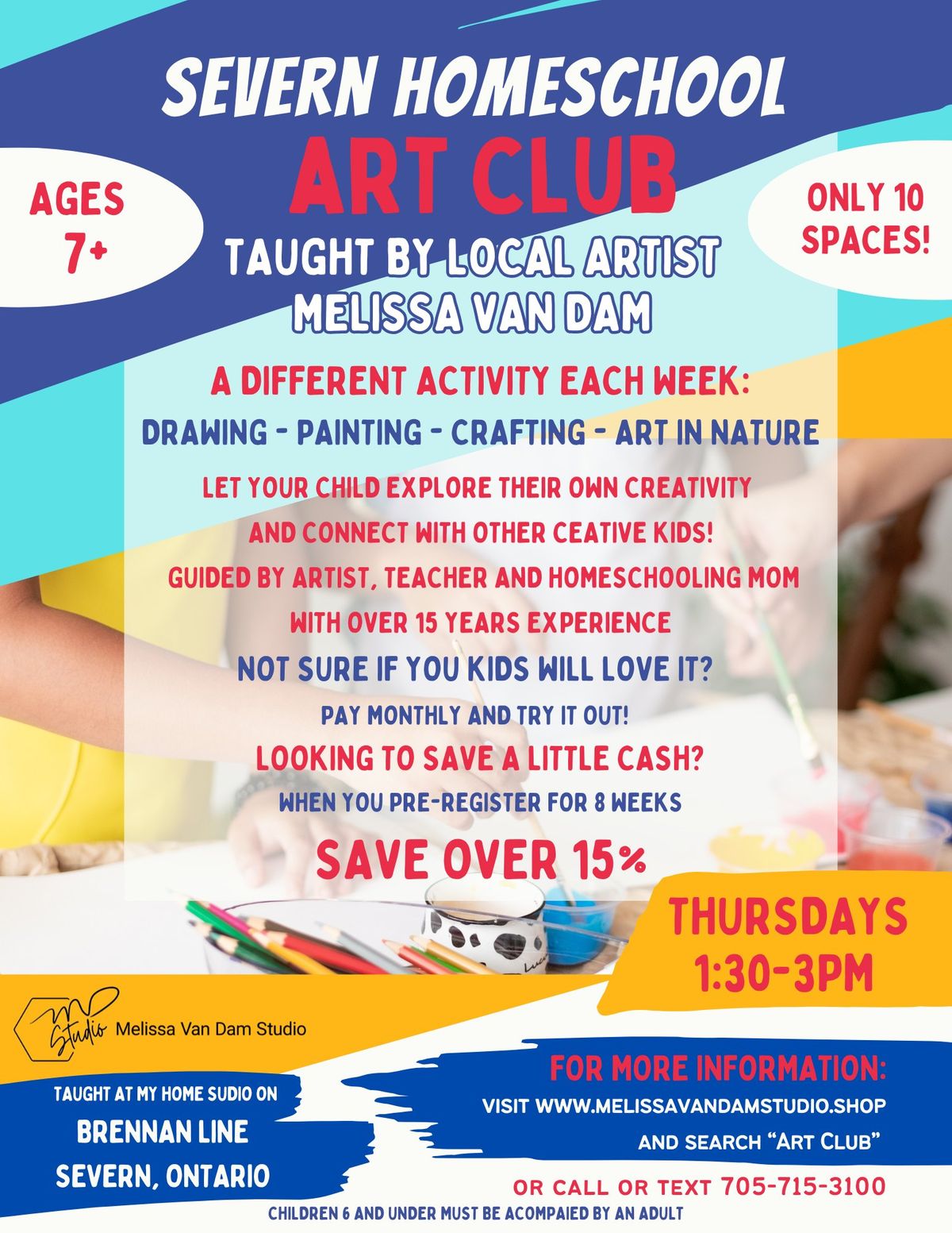 Severn Homeschool Art Club