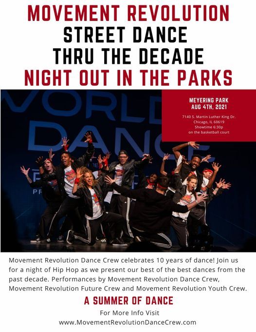 Street Dance Thru the Decade - FREE Dance Concert in the Park