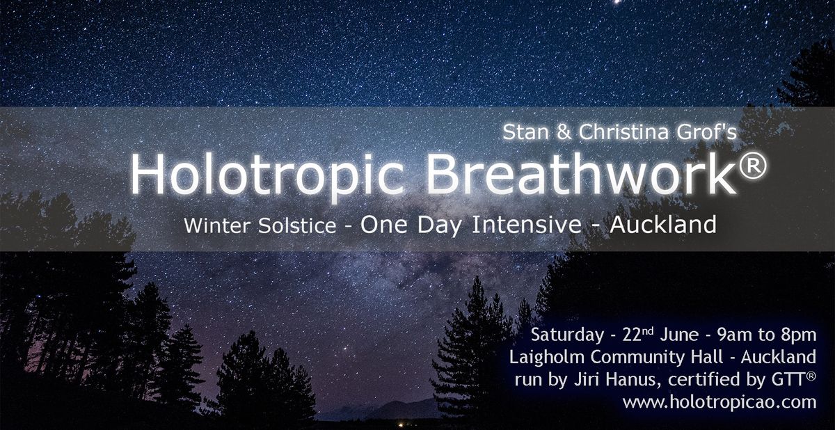 Holotropic Breathwork - Winter Solstice Intensive, Auckland