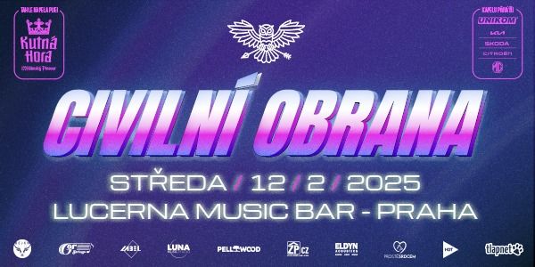 CIVILN\u00cd OBRANA: Lucerna Music Bar -- \u00daNOROVEJ TOP DVOJ\u00c1K --