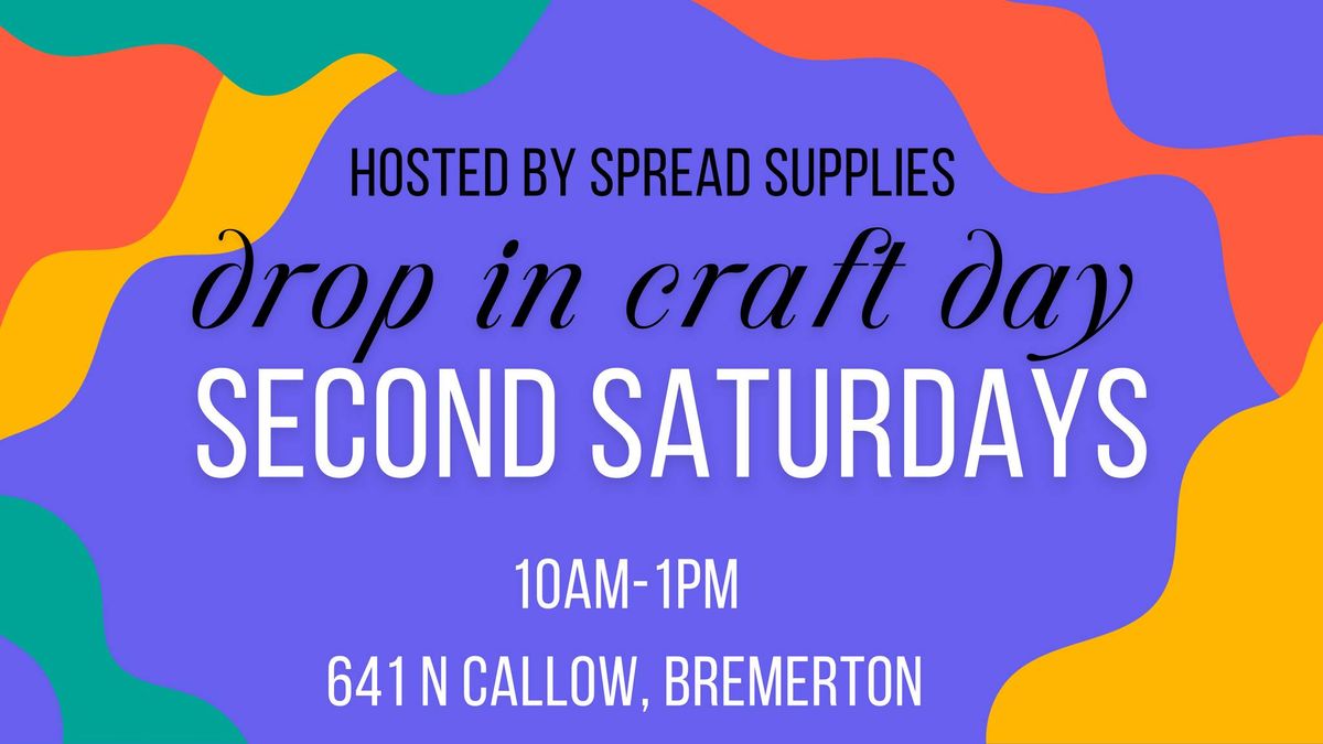 Second Saturdays at Spread Supplies