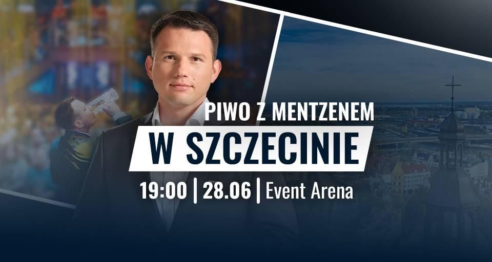 Piwo z Mentzenem w Szczecinie