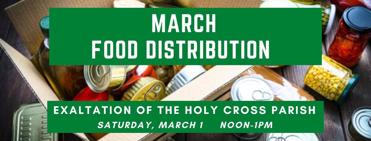 March Food Distribution