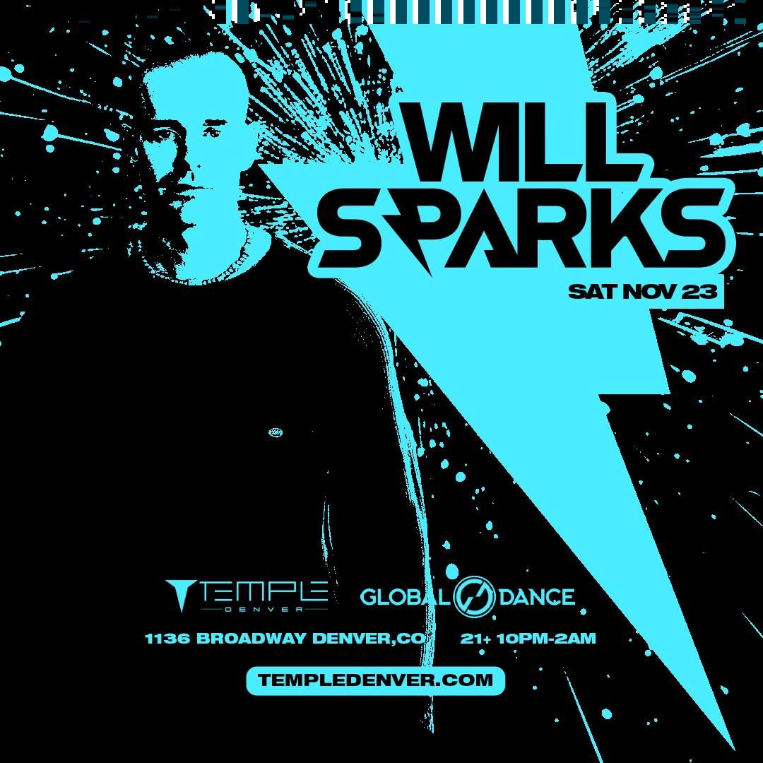 Will Sparks Presented by Temple Denver & Global Dance