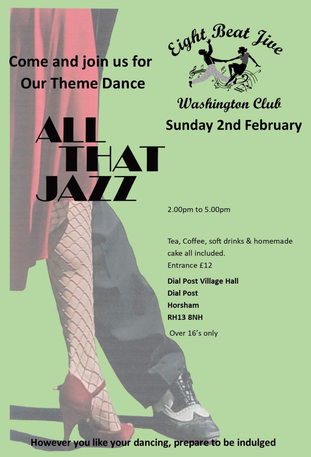 Washington Club \u2018Tea Dance\u2019 ALL THAT JAZZ