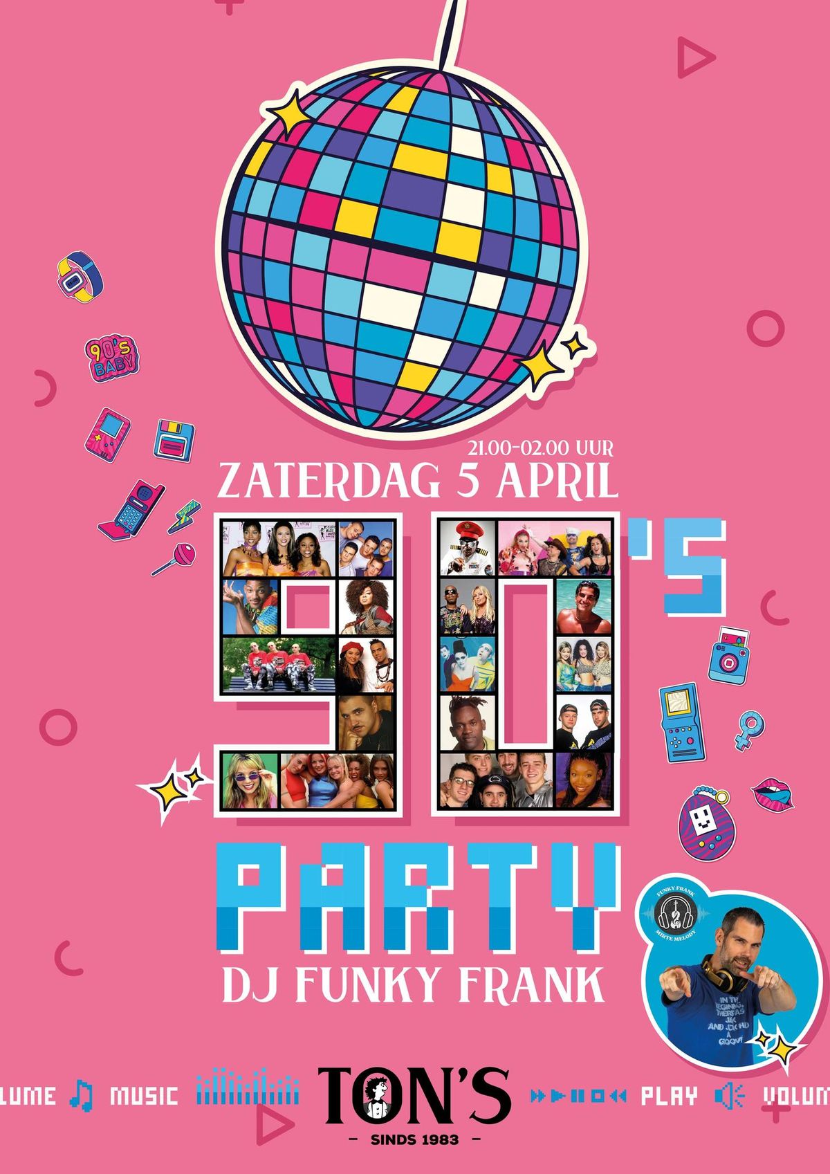 90\u2019s Party met Funky Frank