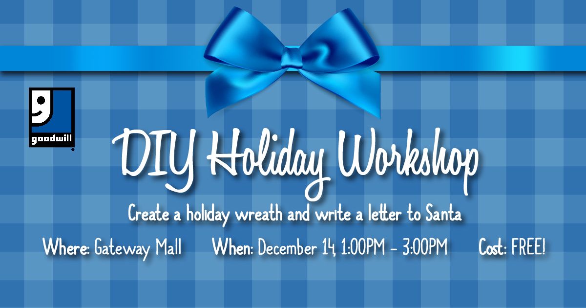 DIY Holiday Workshop - Holiday Wreaths and Letters to Santa