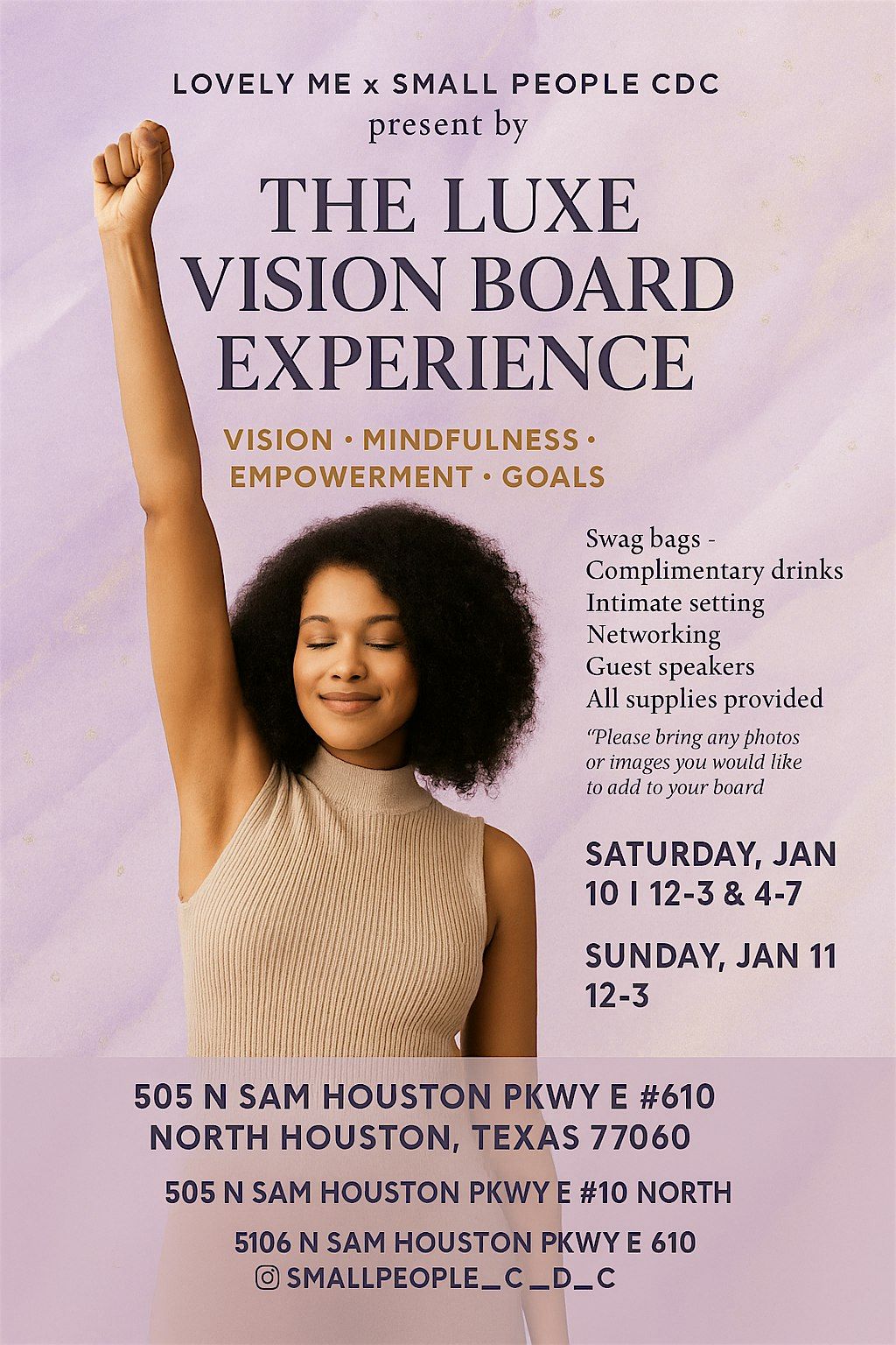 Luxe Vision Board Experience