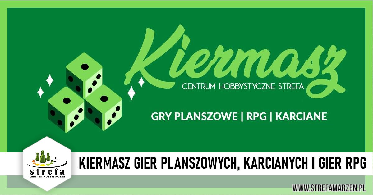 Kiermasz Gier Planszowych i RPG w Strefie